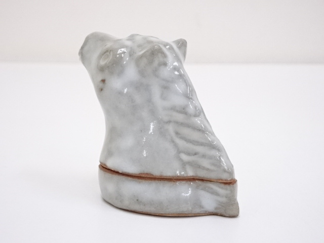 道具 ] - 道具 萩焼 内村幹雄造 干支午香合 | ネットショップ圭